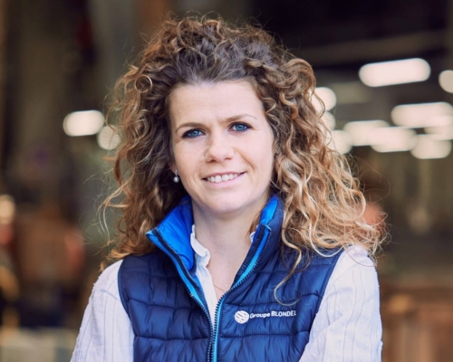 Ambre Blondel, directrice générale déléguée en charge de l'immobilier de Groupe Blondel.