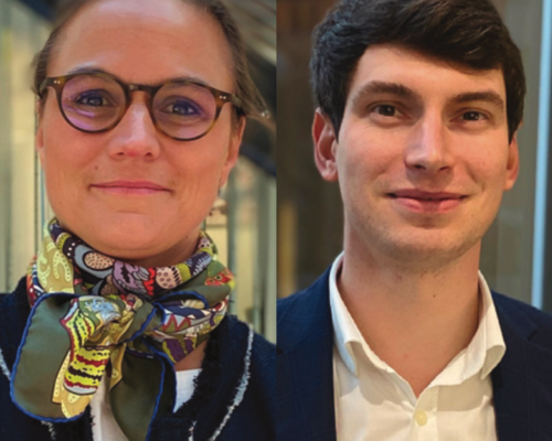 Aurélie Salmon et Clément Lefort, avocats associés KPMG Avocats