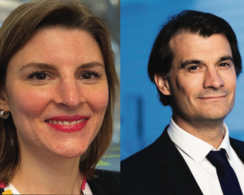 Sophie Eloy et Laurent Chetcuti, associé et superviseur KPMG Avocats.